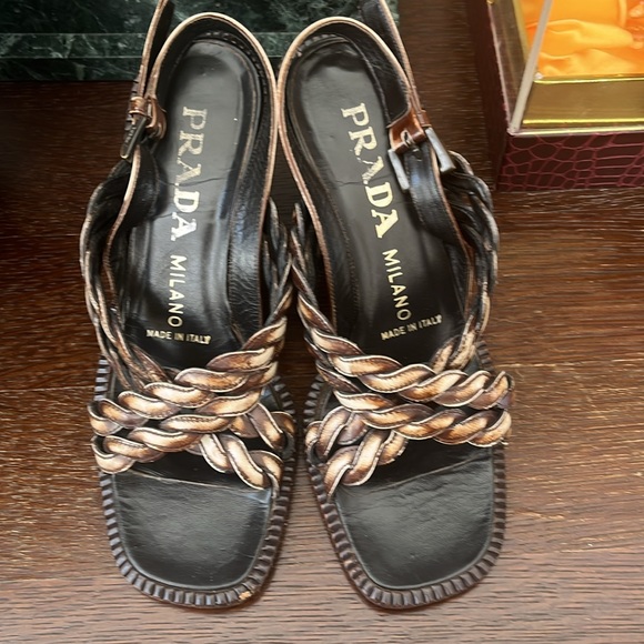Prada brown sandals - Picture 6 of 8
